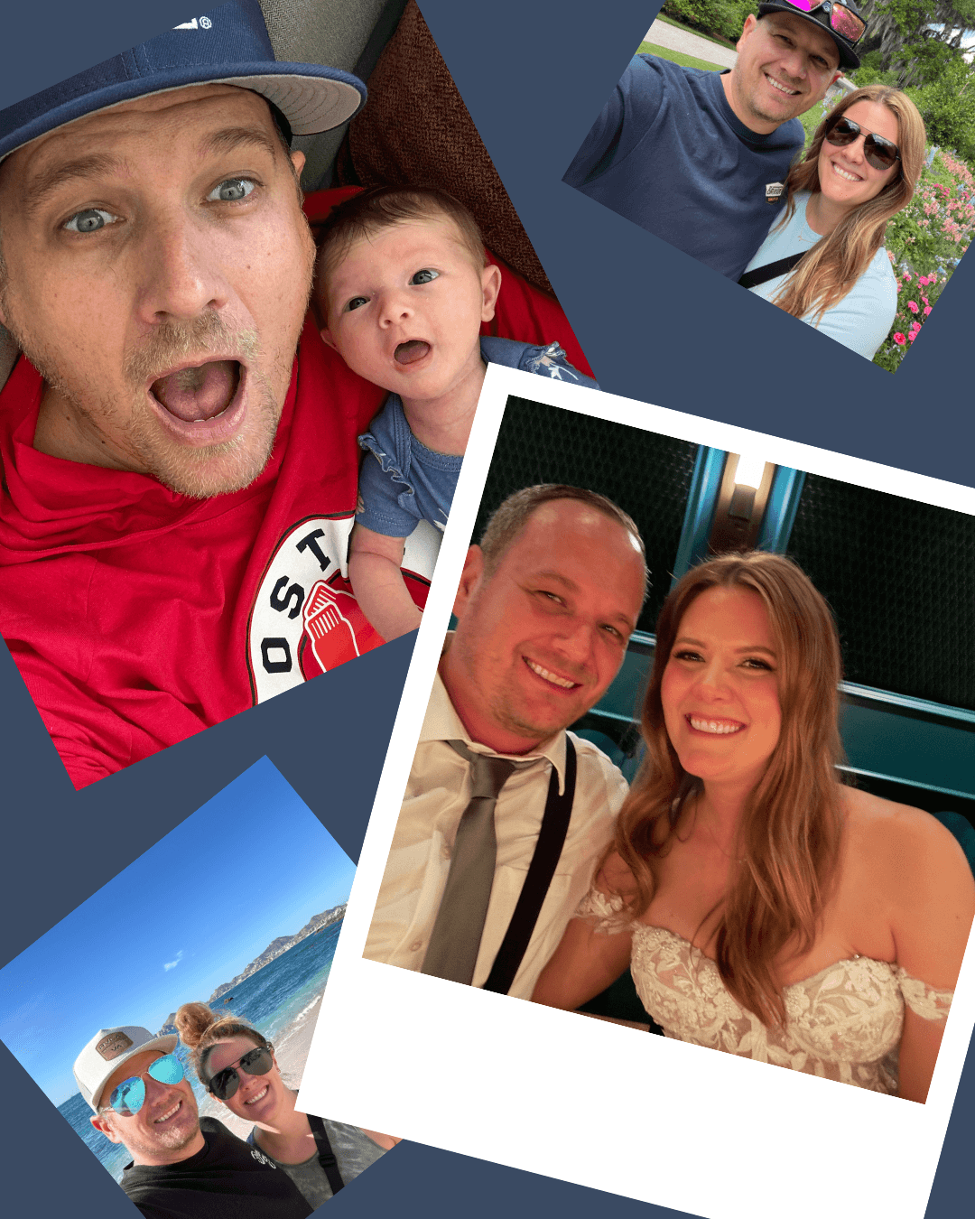 Mesa real estate agent and designated broker, Whitney Bowling, with his family