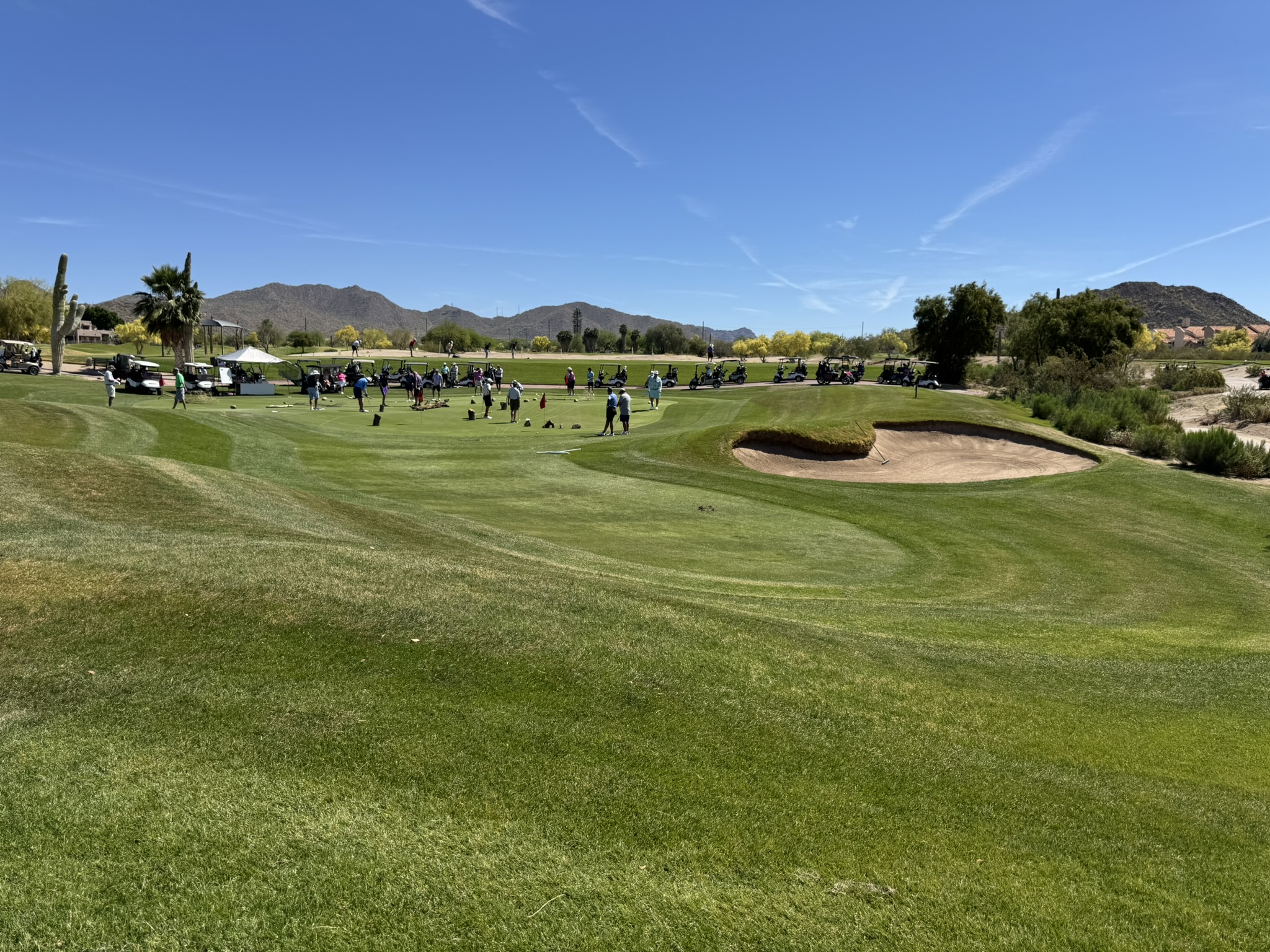 Golf event near las sendas